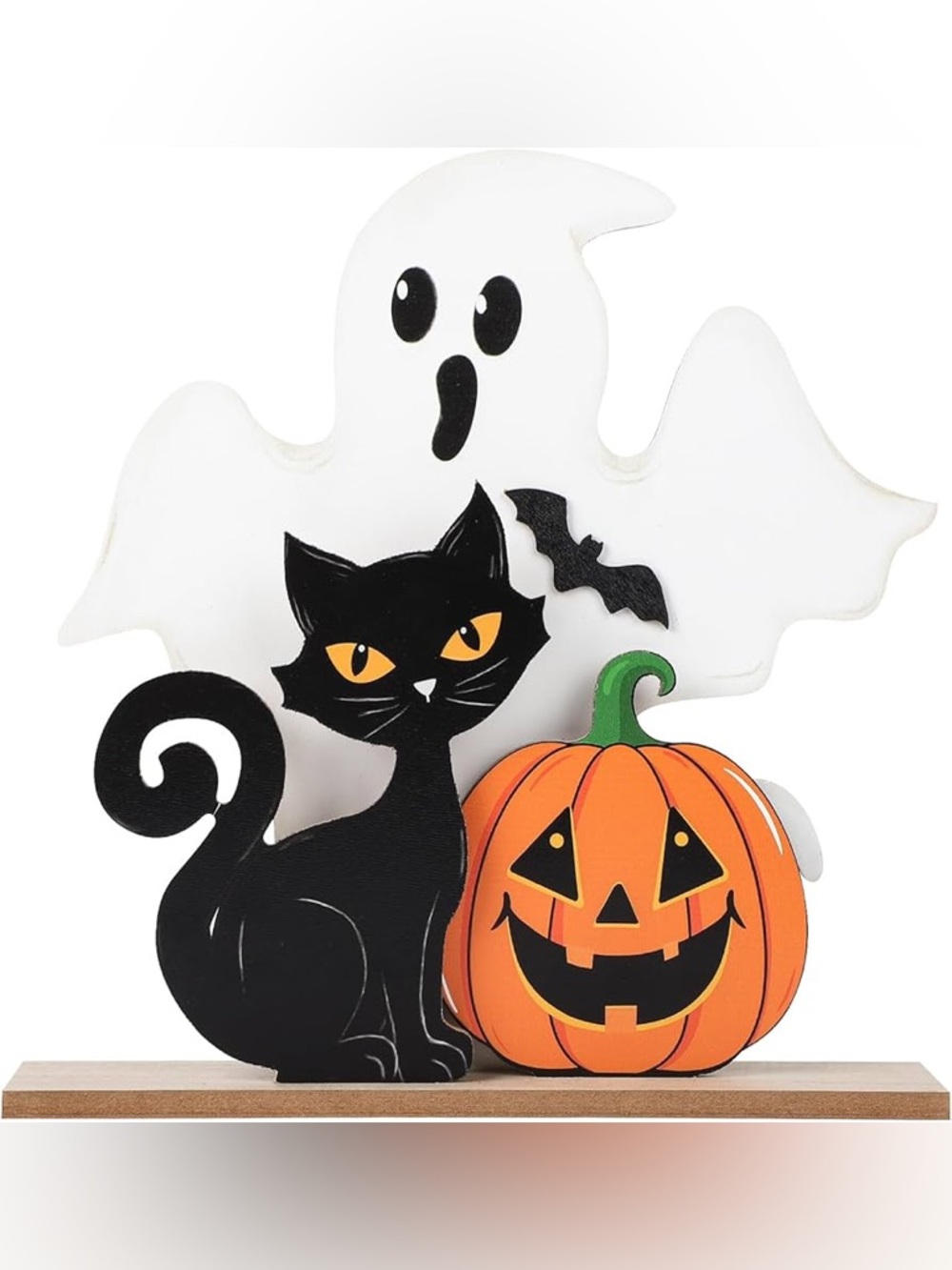 Spooky Tabletop Decor • Ghost/Cat/Pumkin